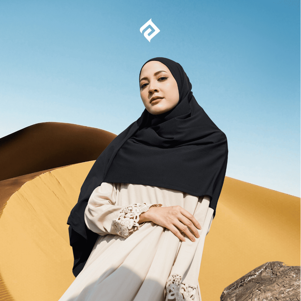 Alfath - Pashmina Hijab Jersey - Laiqa (Free Box)