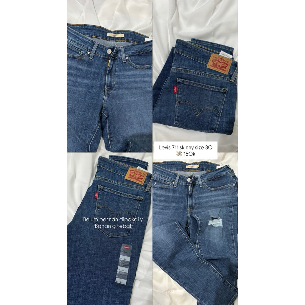 New Levis jeans 711 skinny