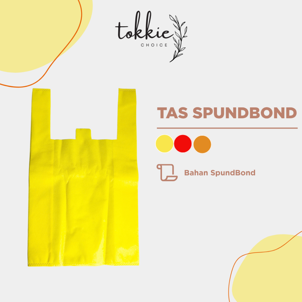 

Tokkie Tas Spundbond Kresek Tokkie Spundbond Bag Goodie Bag Jadi
