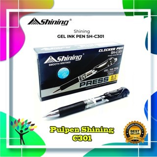 

Pulpen Clicker Shining Hitam