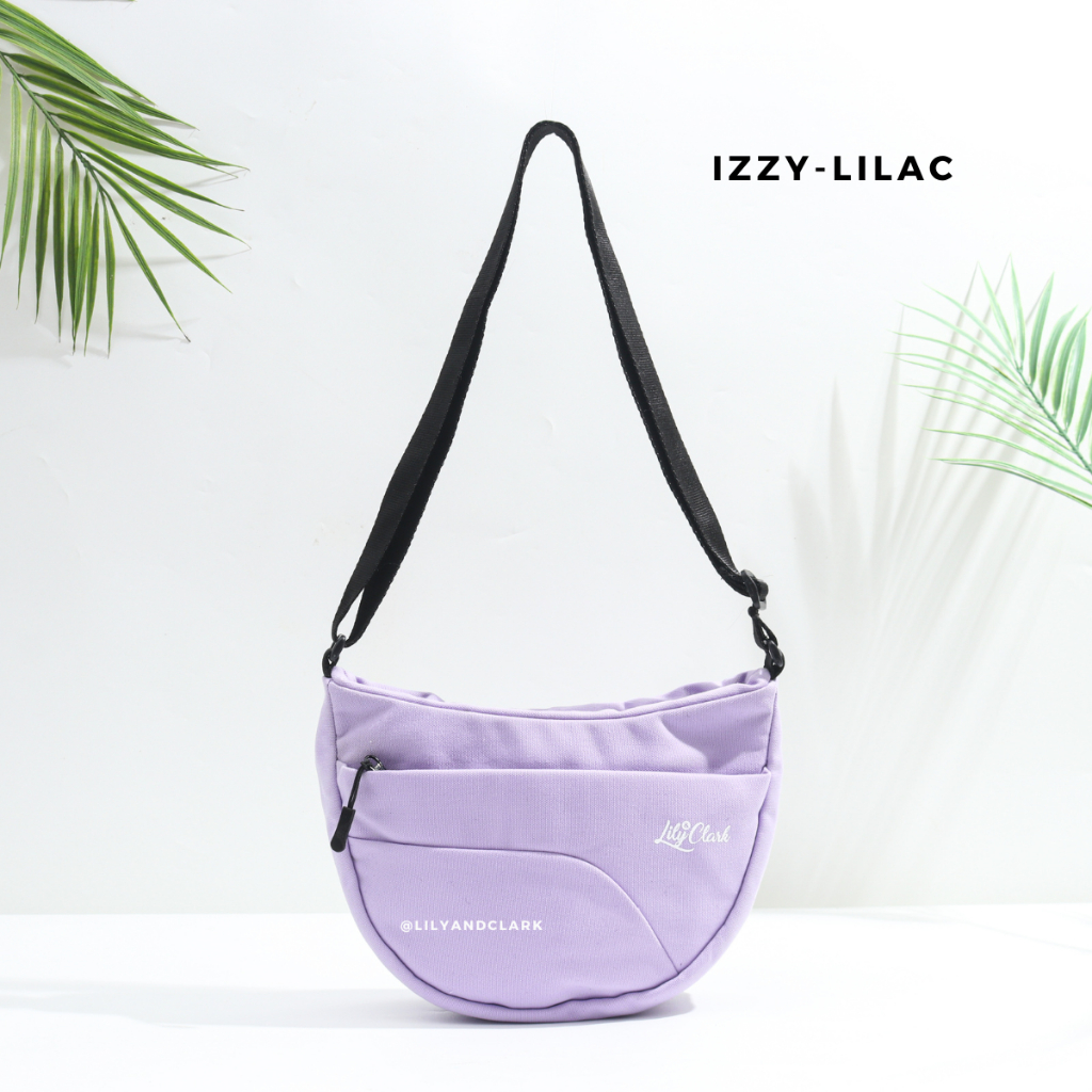 LILY AND CLARK Tas Selempang Anak Keren warna Lilac IZZY-LILAC