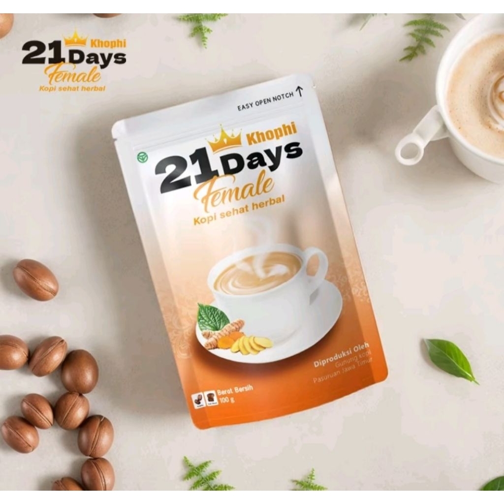 

21 Days Herbal Kopi Wanita Pelancar Siklus