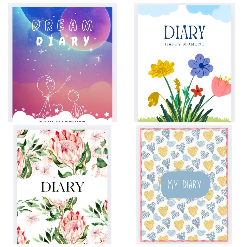 

Notebook Diary Journal A5 Aesthetic Custom Nama