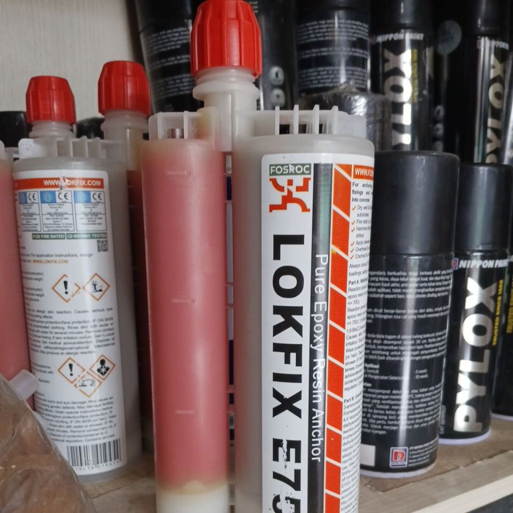 Chemical Angkur Lokfix E75 / Lem Angkur FOSROC 580 Ml