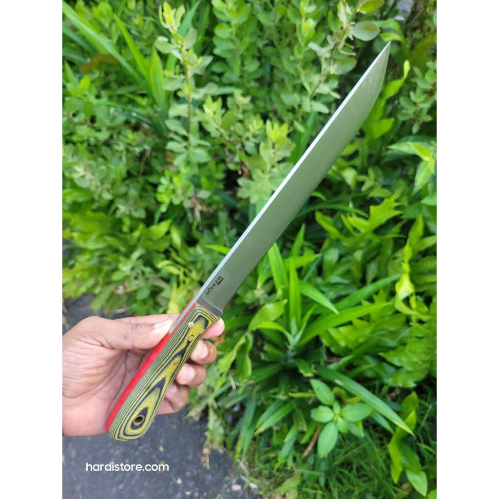 ID PISAU SEMBELIH SLAUGHTER 23,9 CM BAJA BOHLER N695 HANDLE MIKARTA HALFTANG