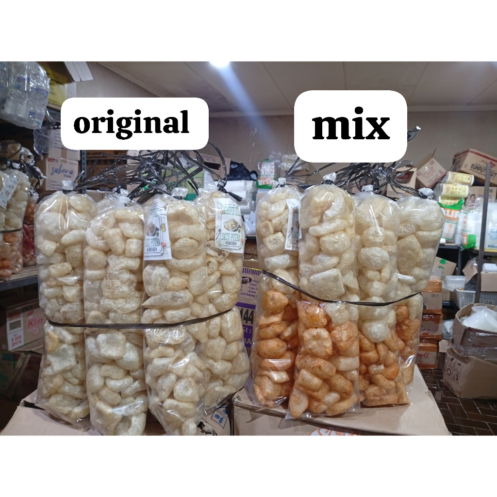 

a kerupuk kulit satu putra 125gr