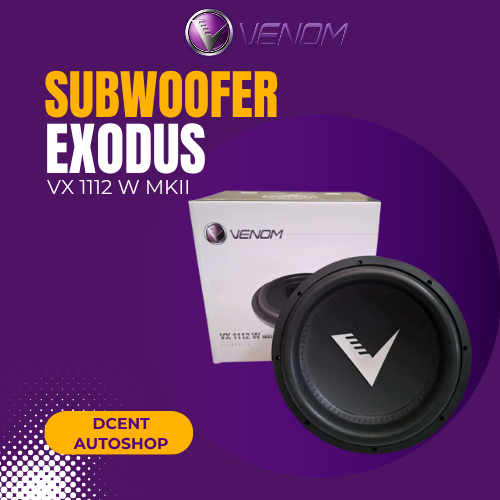 Subwoofer Mobil Venom Exodus - VX 1112 W MKII - 12 Inch Subwoofer Mobil - 100% Original