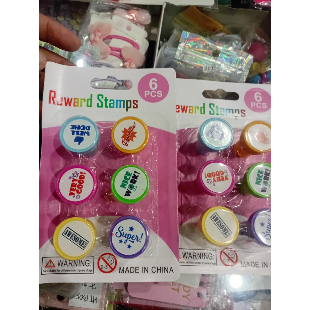 

Stampel Set Anak Lucu 6 Motif Best Good YZ-6 Reward Stamps 6 PCS dengan Desain Menarik untuk Anak-anak