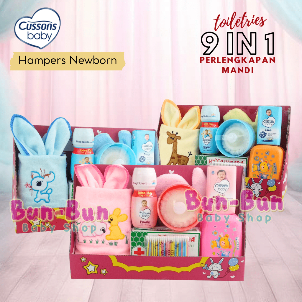 Kado Lahiran Hampers Bayi Hadiah Laki Laki Perempuan Newborn Baru Lahir Cowok Cewek Lucu Untuk Baby 