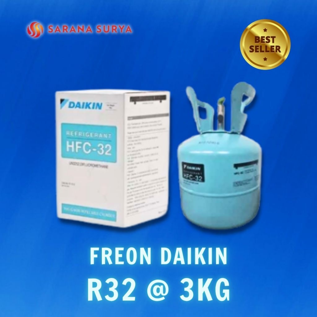 Freon Daikin R32 R 32 @ 3 kg