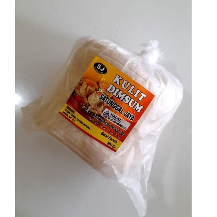 

KULIT DIMSUM SATUNGGAL JAYA 500Gr diameter 8 cm