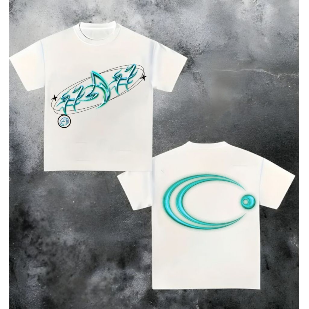 kaos boxy - T-shirt TOPSTAR -kaos putih premium