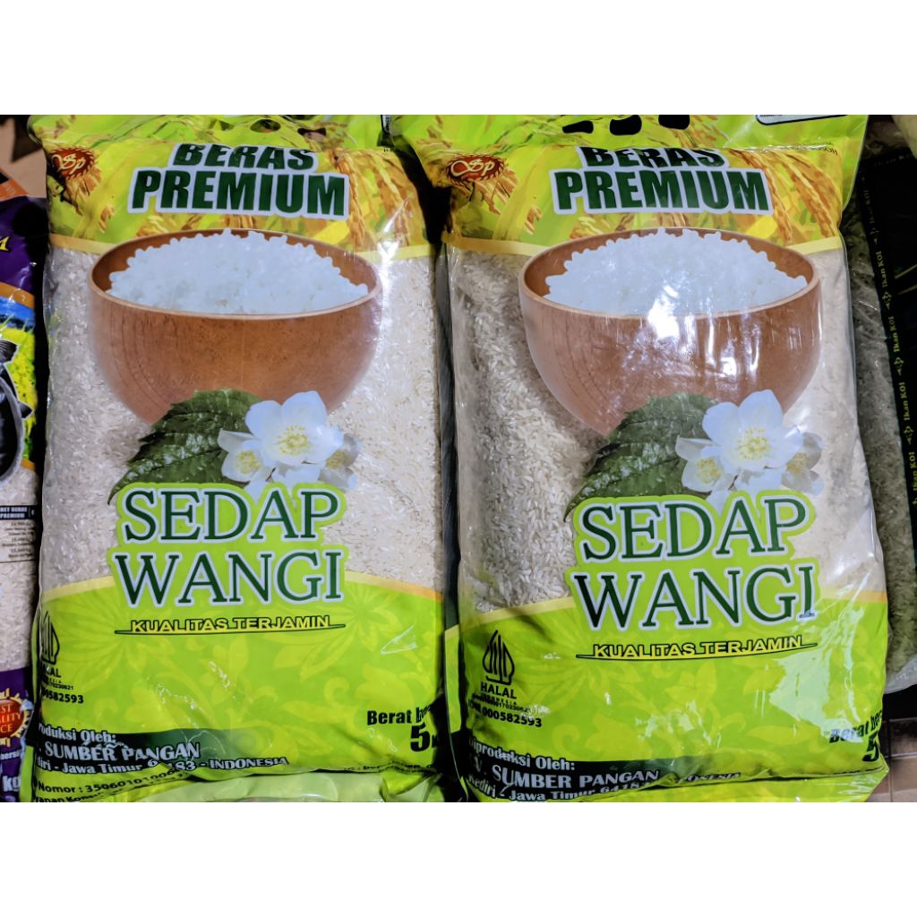 

BERAS PREMIUM SEDAP WANGI 5 KG