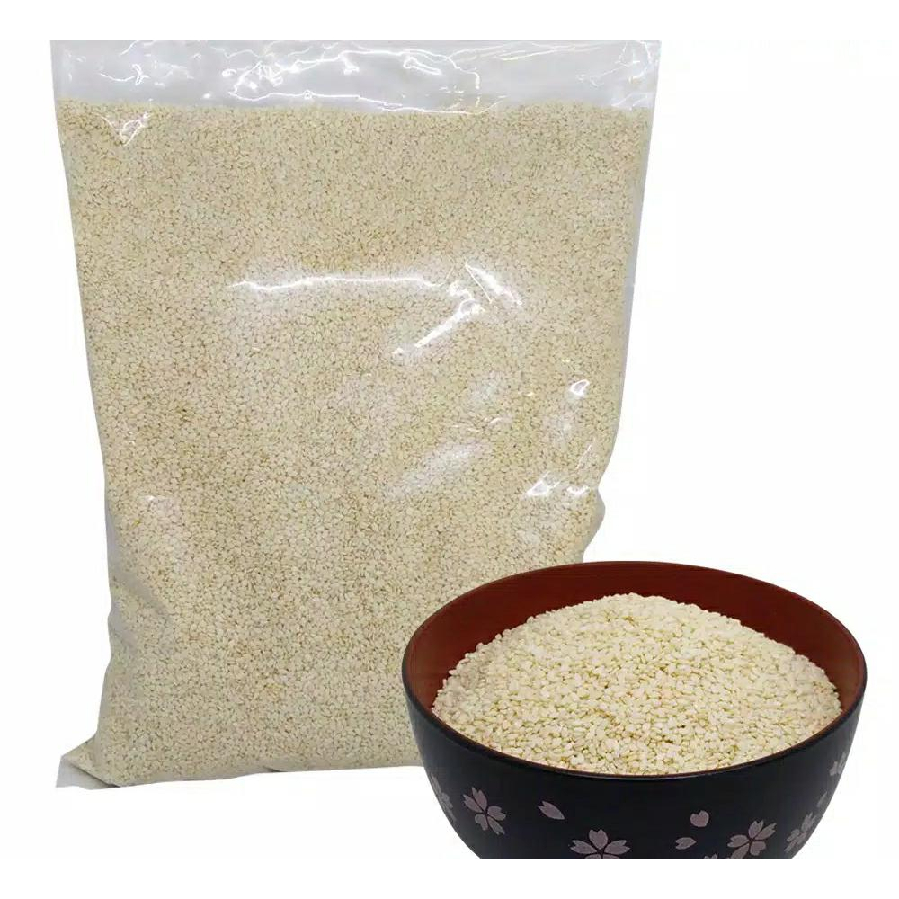 

ROASTED WHITE SESAME SEED 500gr - BIJI WIJEN PUTIH MATANG ORGANIC