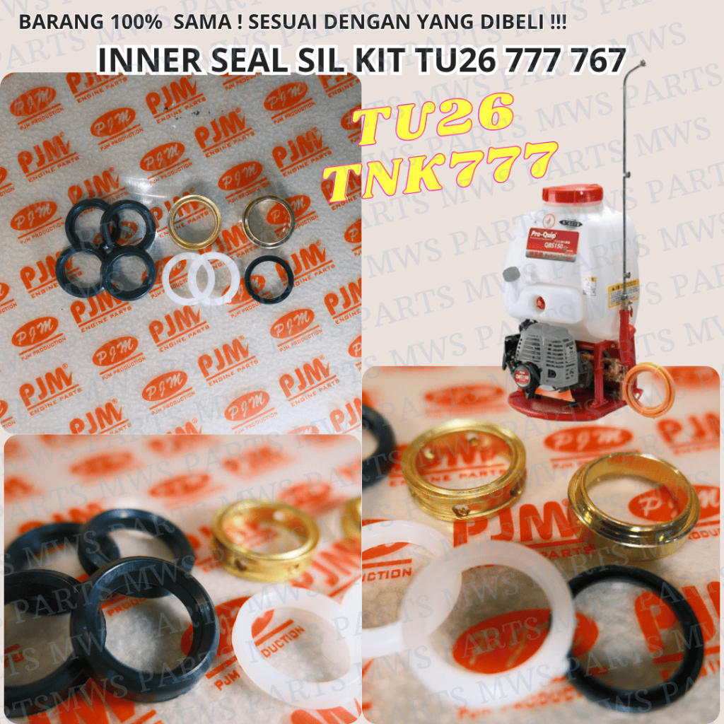 INNER SEAL SEAL KIT SIL KIT INNER SIL SIL KOMPLIT SEAL KOMPLET MESIN SEMPOT HAMA TU26 TNK777 777 767
