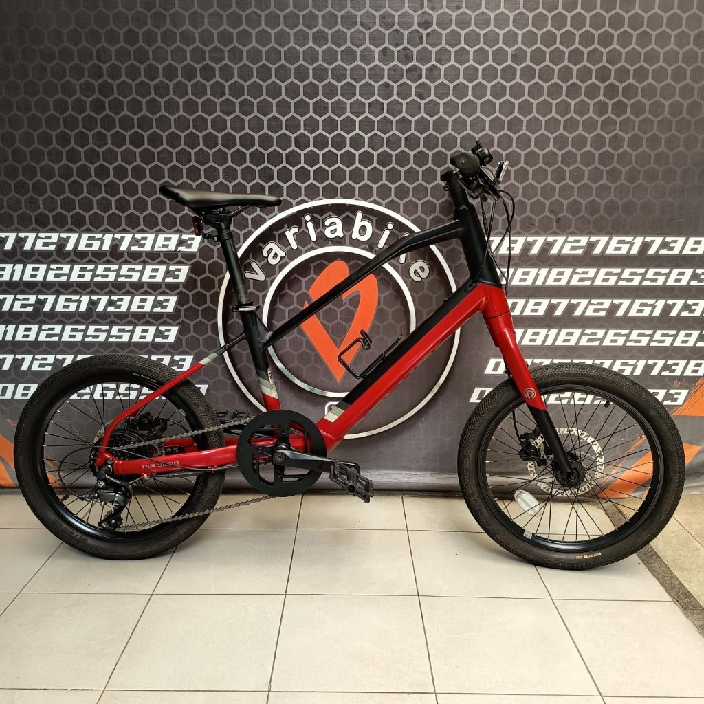 Polygon Ebike Minivelo Sage V3 8sp Tahun 2019 Second