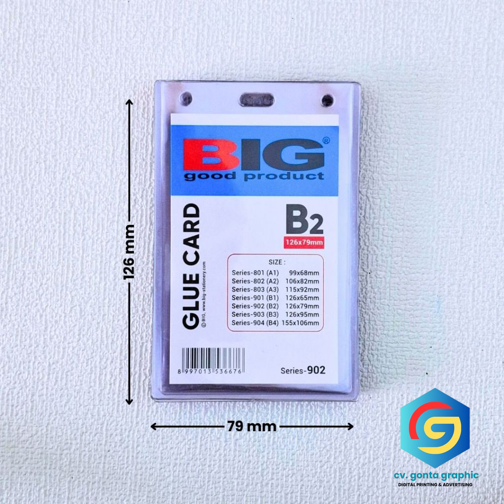 

Name Tag ID Glue Card Big B2