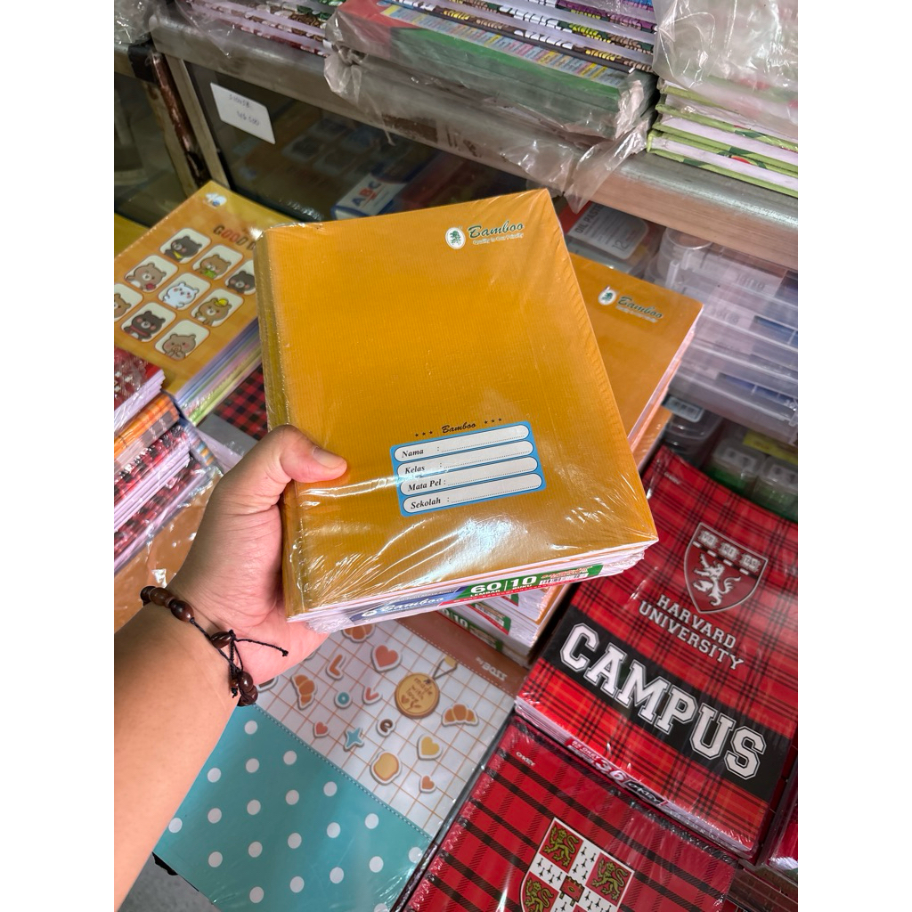 

buku bamboo isi 60 lembar