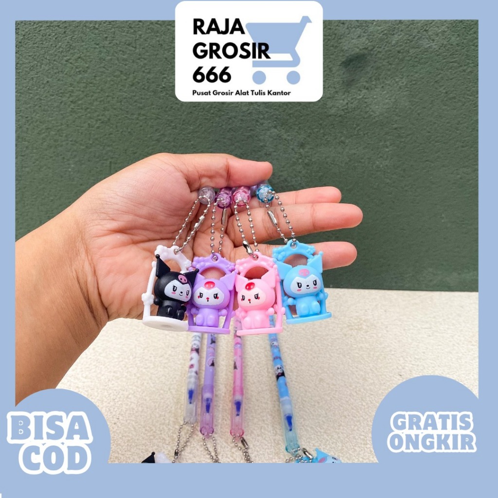 

PULPEN GANTUNGAN AYUNAN KUROMI FULLBODY PG-1968 PEN LUCU IMUT KADO UNIK SOUVERNIR