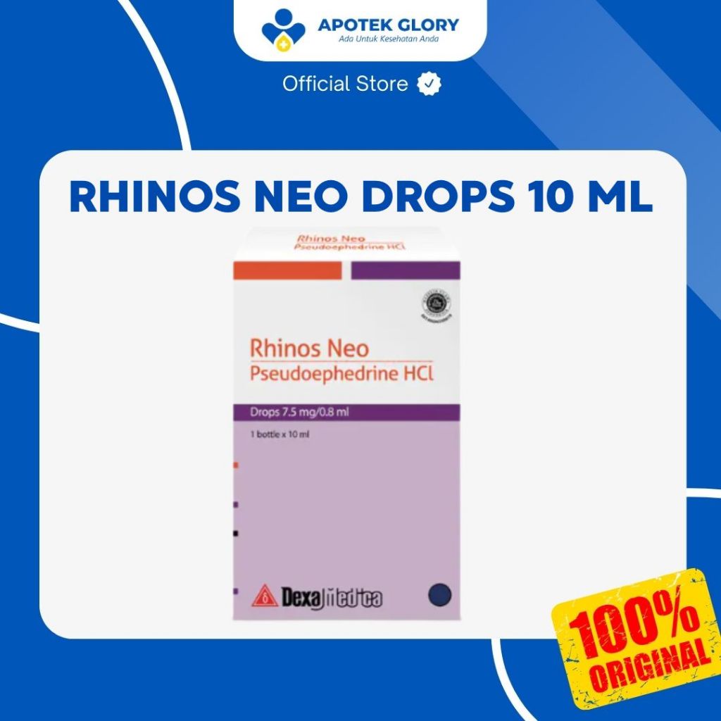 Rhinos Neo Drops 10 ML Pseudophedrine HCL