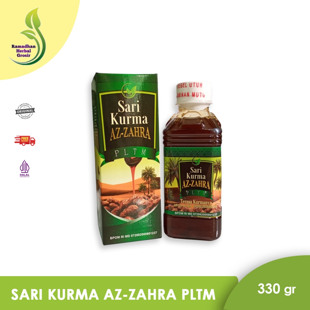 

Madu Sari Kurma Az-Zahra Platinum / PLTM 330g harga Grosir (kemasan baru)