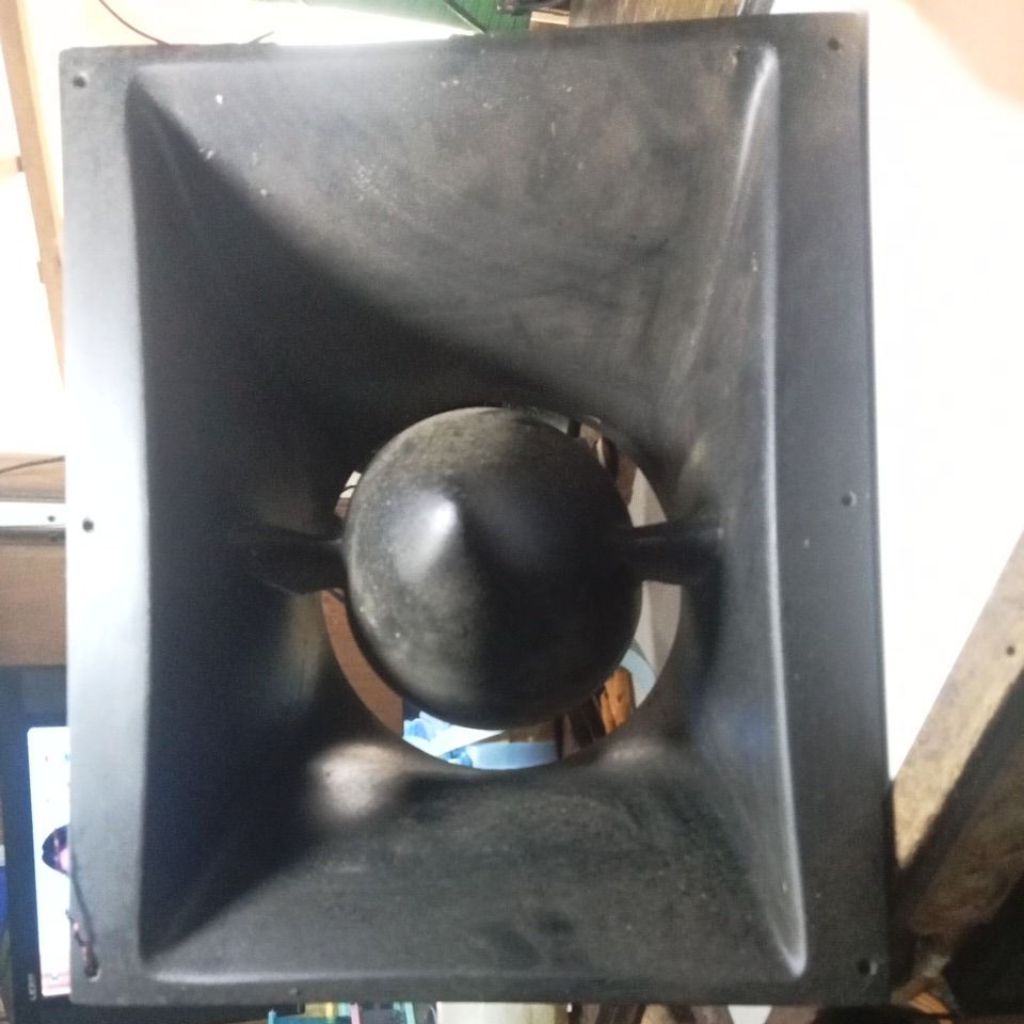 Horn speaker 12 inch midrange fiber glass tembak mid high jarak jauh