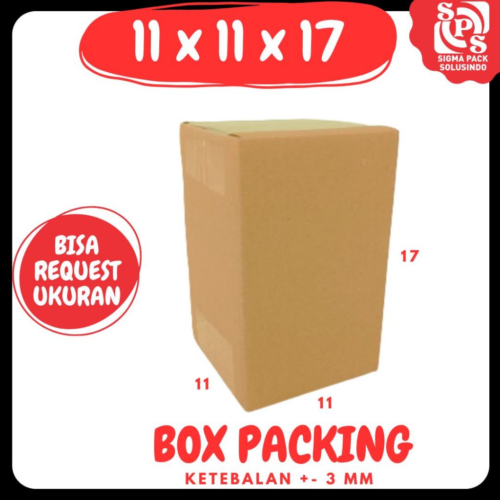 

kardus 11x11x17 Kardus box A1 Packing box 11x11x17 Dus Kotak Kemasan Obat Mainan Jamu zigma pack