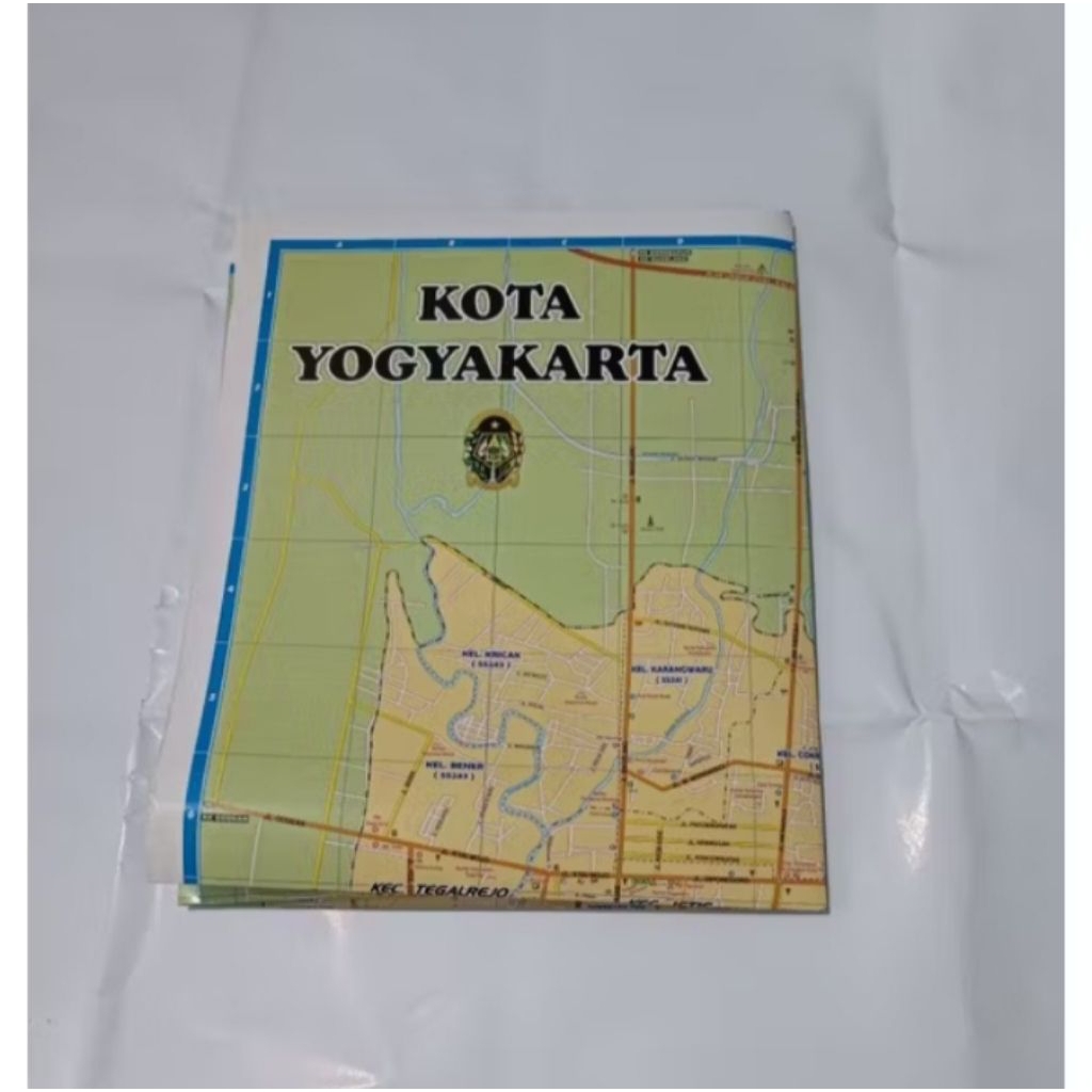 

Peta Provinsi D.I.Y dan Kota Yogyakarta (Lipat Kecil)