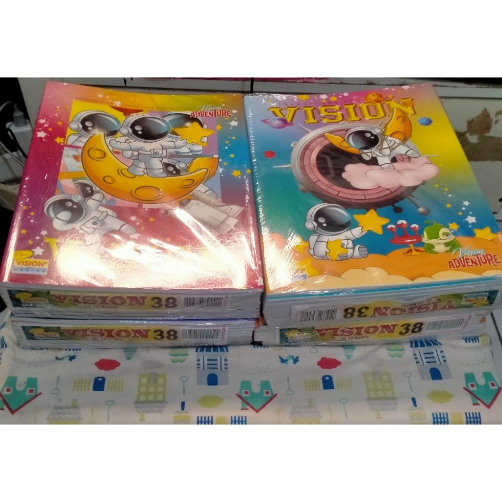 

buku vision 38 Lbr 1 pak
