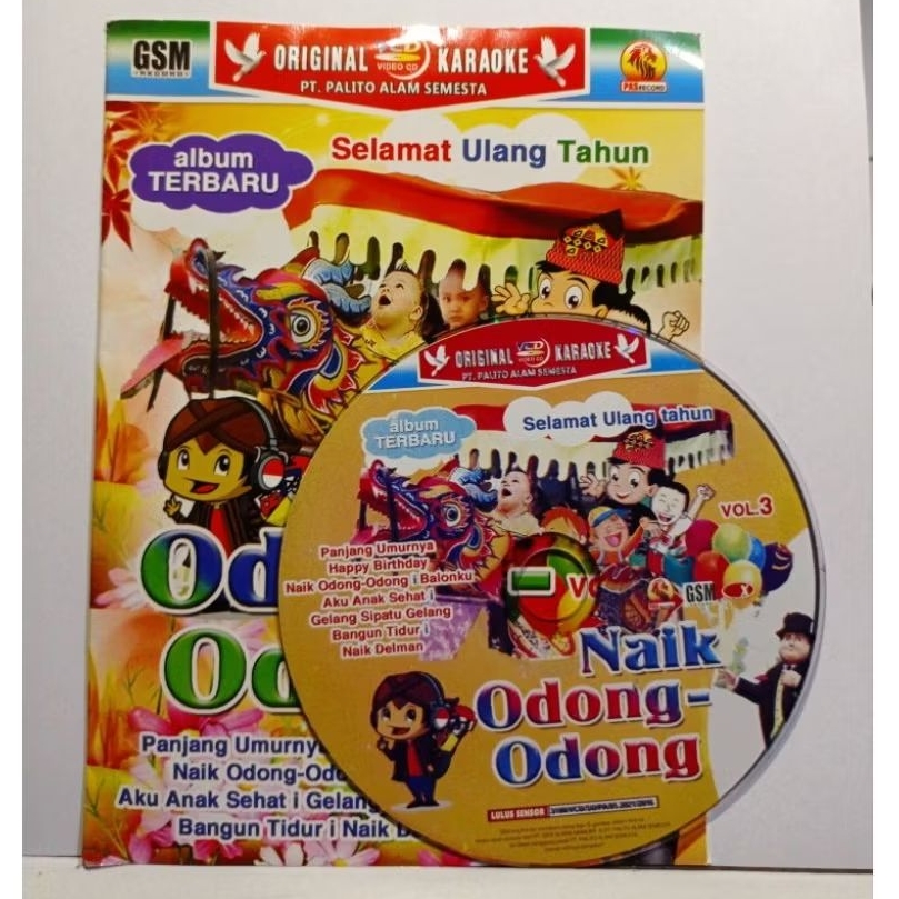 KASET VCD ORIGINAL LAGU ANAK - KASET VCD LAGU ANAK ANAK TERPOPULER - BISA UNTUK AUDIO MOBIL