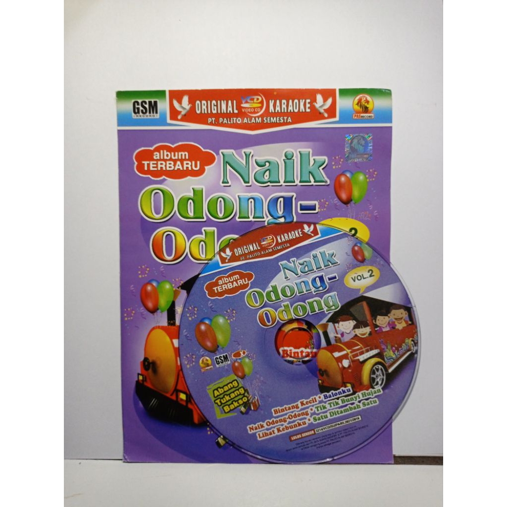 KASET VCD ORIGINAL - KASET VCD LAGU ANAK ANAK TERPOPULER - BISA UNTUK AUDIO MOBIL - KASET VCD LAGU A