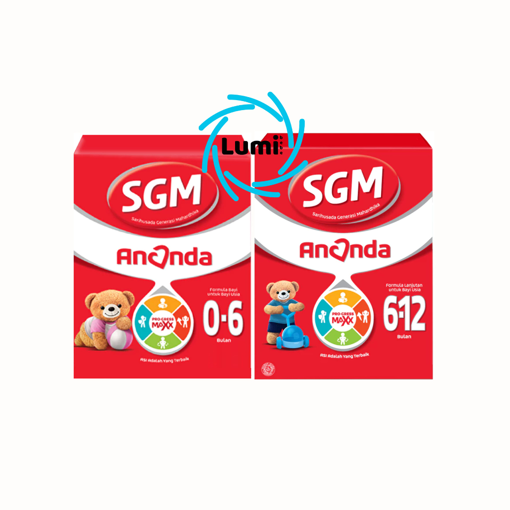 SGM Ananda 0-6 Bulan 6-12 Bulan 1000gr Susu Formula Bayi
