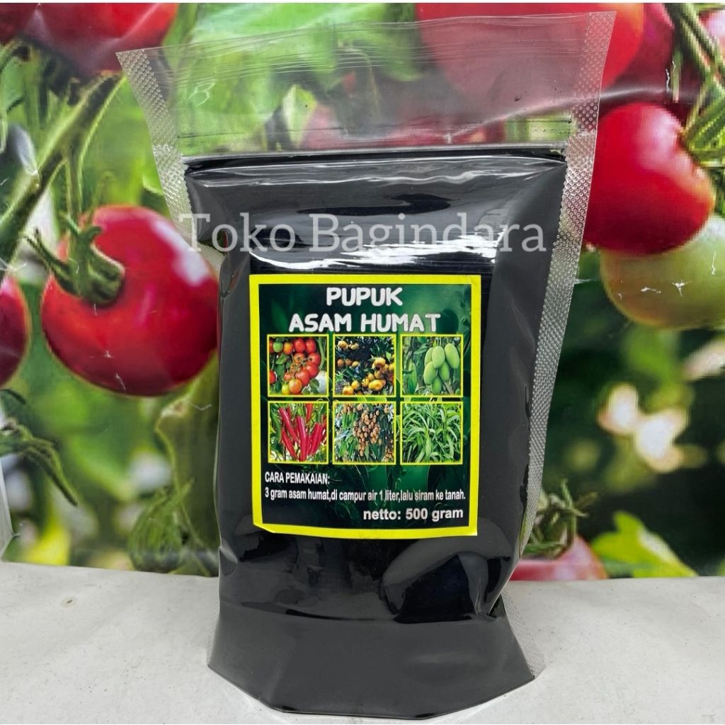 Asam Humat/Humat Acid Kemasan 500Gr