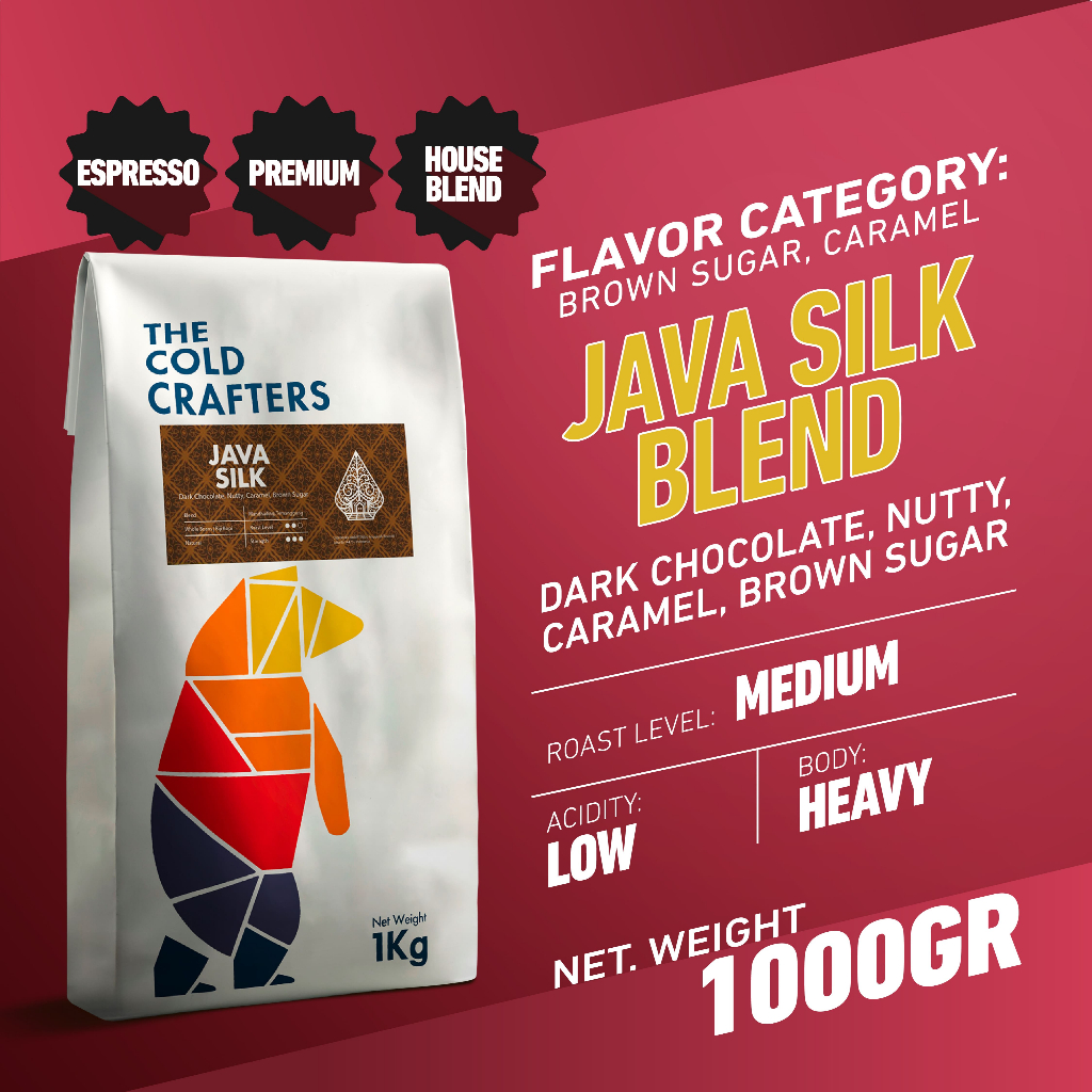 

Java Silk Espresso Blend Biji Kopi Bubuk