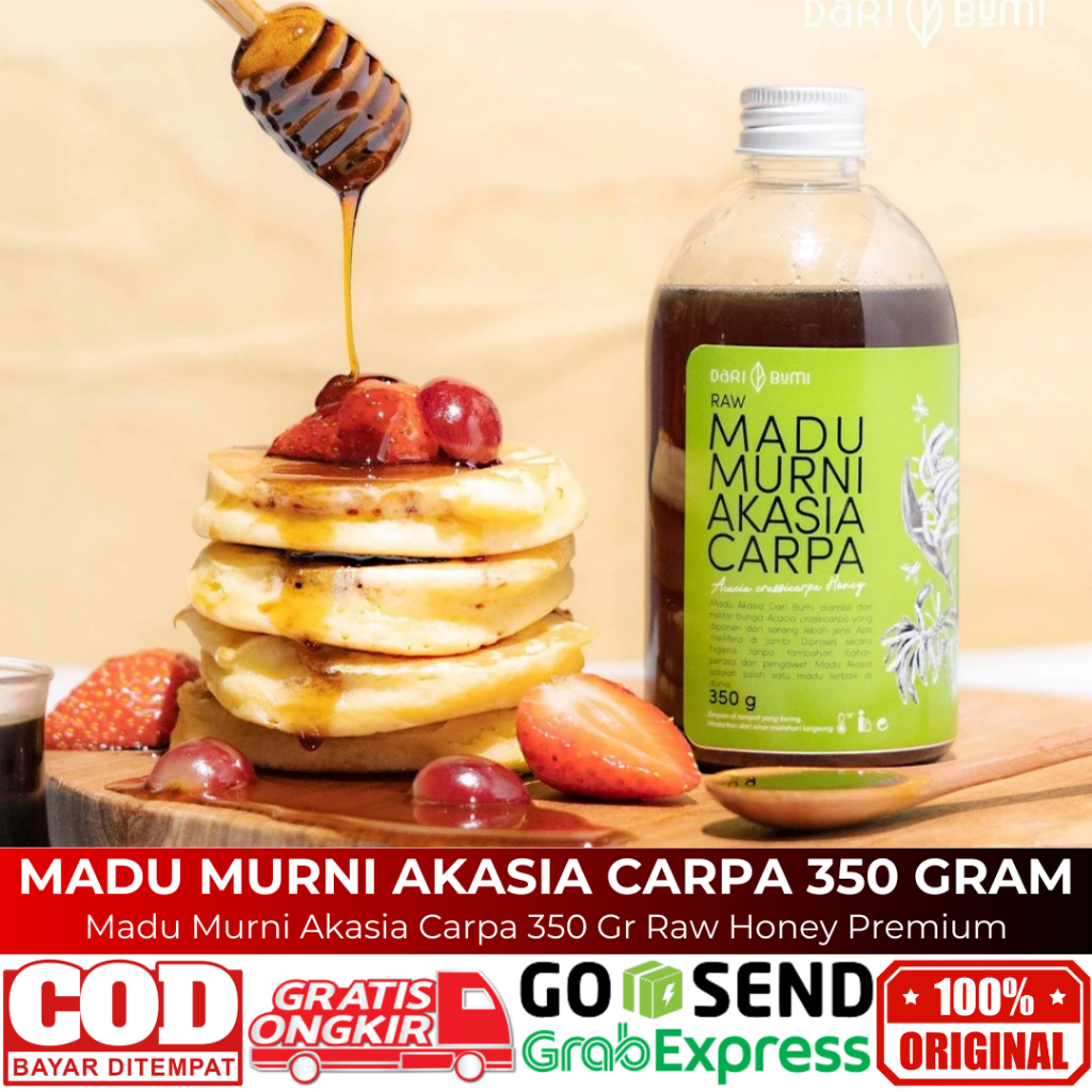 

Madu Murni Akasia Carpa 350 Gr Premium Pure Original Dari Bumi