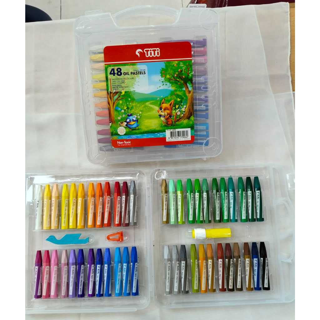 

TITI OIL PASTEL 48 WARNA / CRAYON MINYAK