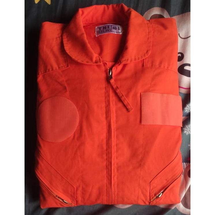 Flying suit TNI, wearpack pilot, baju pilot