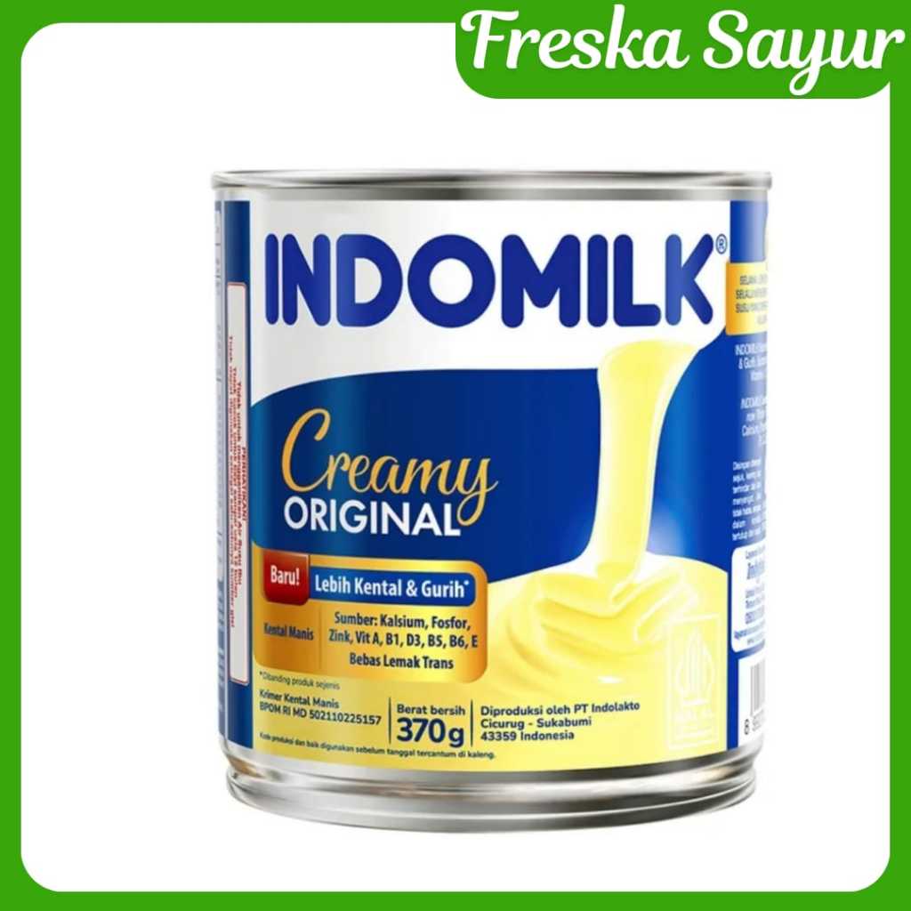 

Indomilk Susu Kental Manis Creamy Original 370 g