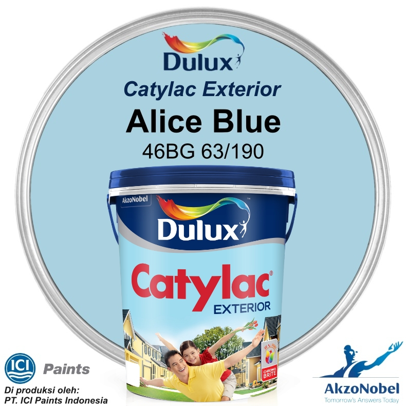 CAT DULUX CATYLAC EXTERIOR 25 KG - ALICE BLUE 46BG 63/190