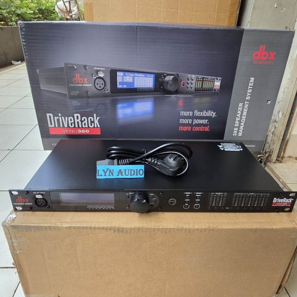 DLMS DBX VENU 360 DIGITAL 3 IN 6 OUT SPEAKER MANAGEMENT VENU360