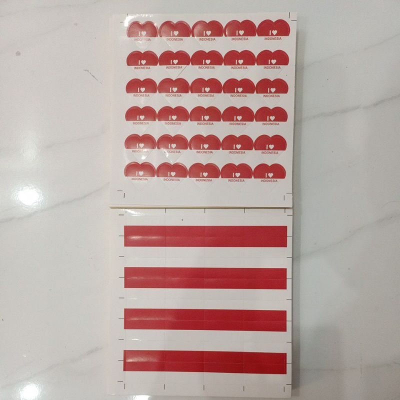 

Stiker Wajah Bendera Merah Putih