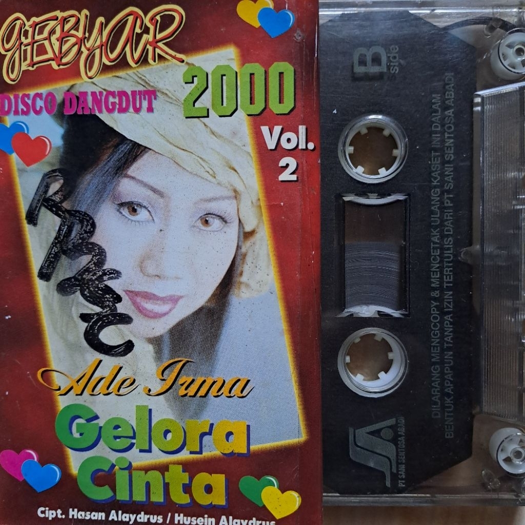 Kaset Dangdut Ade Irma Album Gelora Cinta