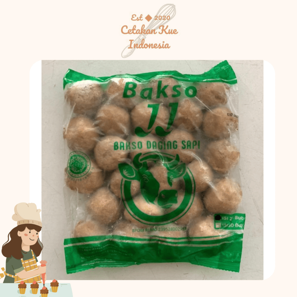 

{CKI} JJ Bakso Daging Sapi Polos Isi 50bj 950gr