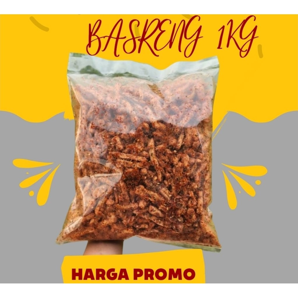 

Basreng Pedas Daun Jeruk 1Kg Murah Original Makanan Ringan Snack Cemilan Murah Bumbu Melimpah