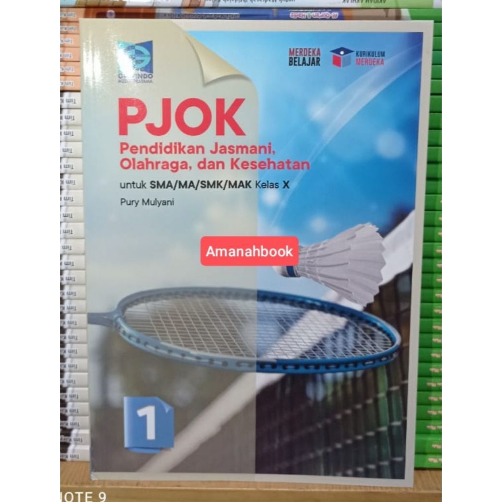 Buku PJOK SMA Kelas 10 Kurikulum Merdeka Grafindo