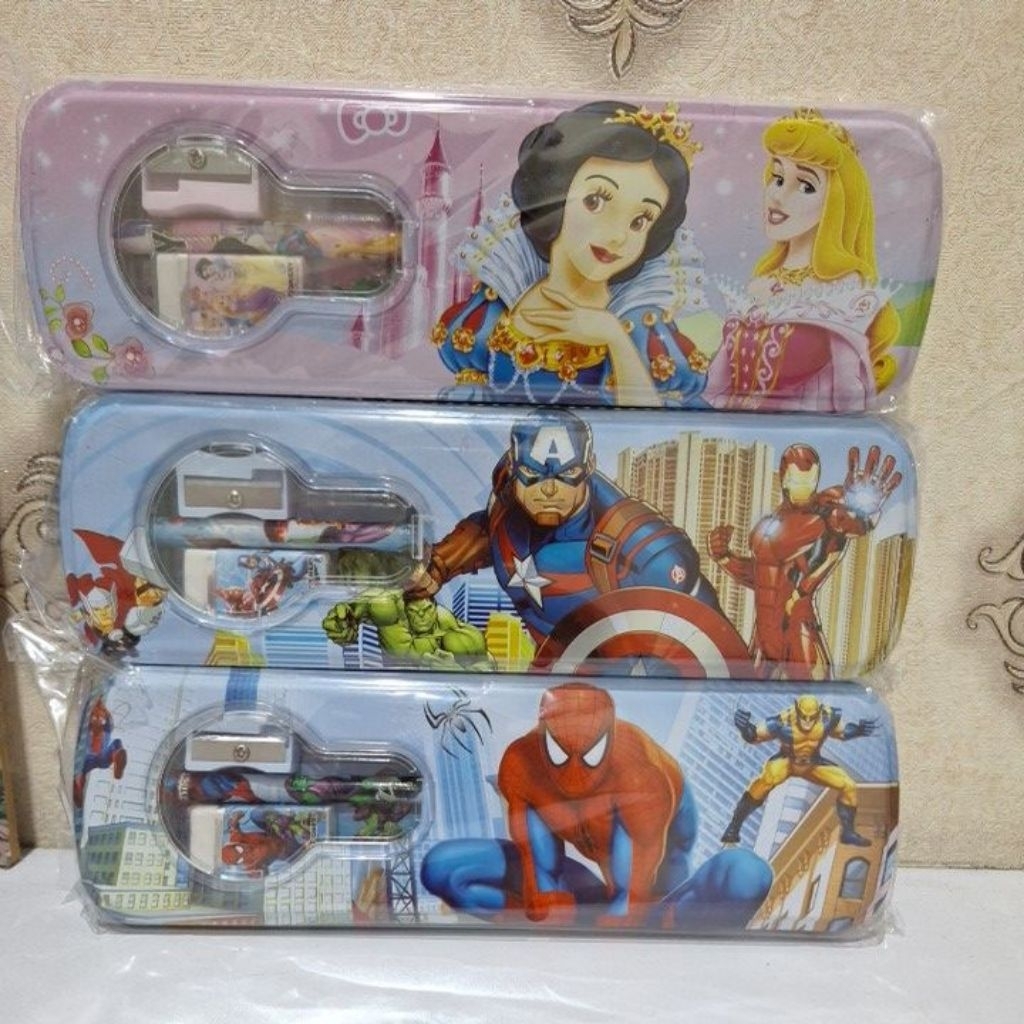 

Kotak Pensil Free Isi 5in1 / Kotak Pensil Karakter 5in1