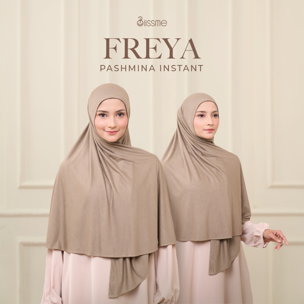 Blissme - Freya Pashmina Instant - Pashmina Instant Kaos Rayon Premium