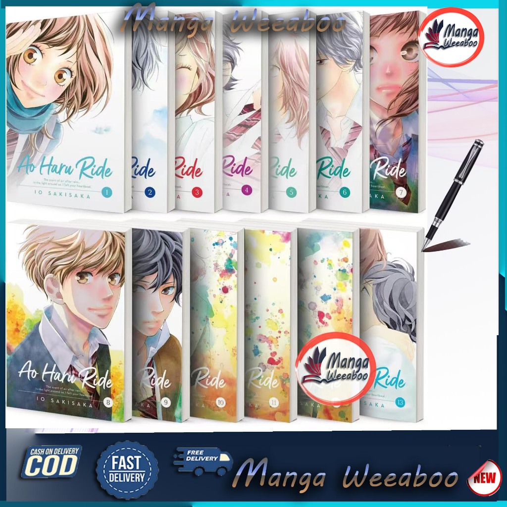 Komik Ao Haru Ride (13 Book Series) by Io Sakisaka (English)