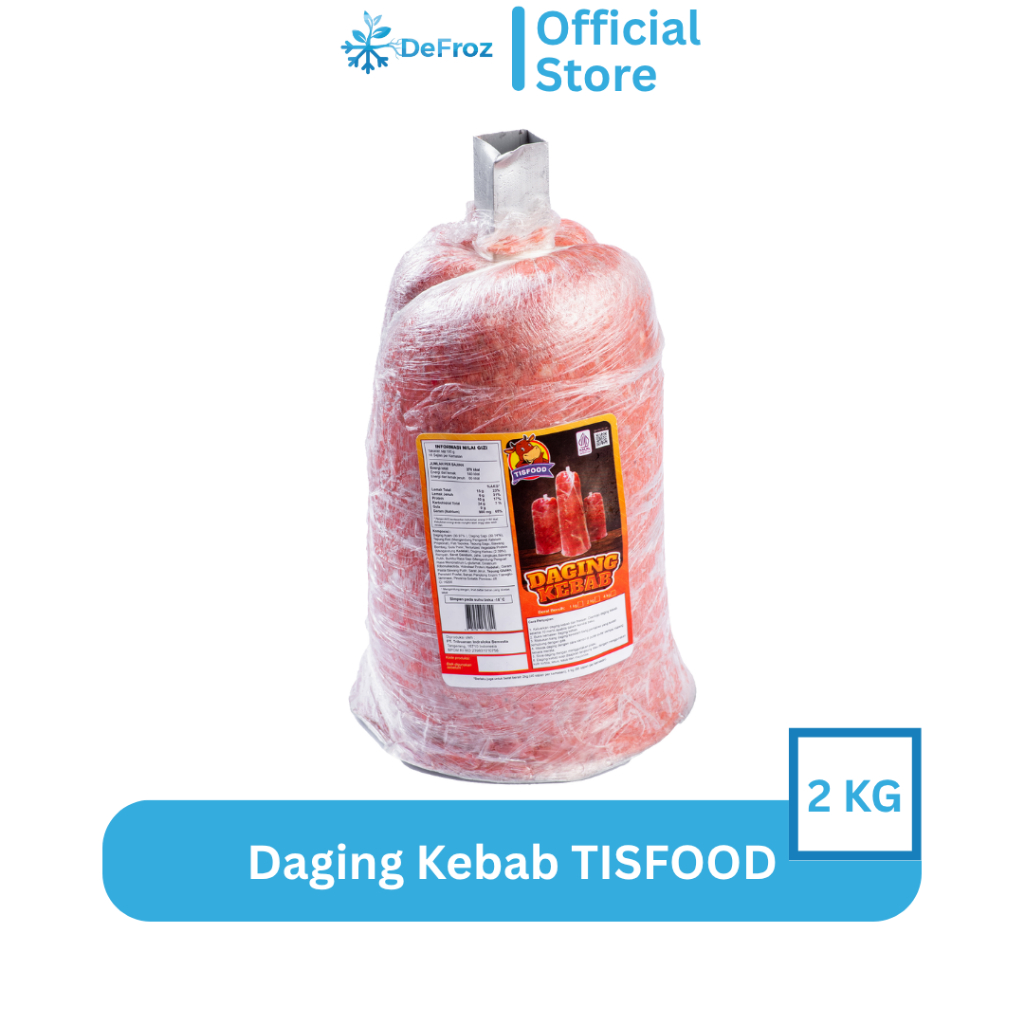 

TISFOOD Daging Kebab 2 Kg Halal Daging Asli