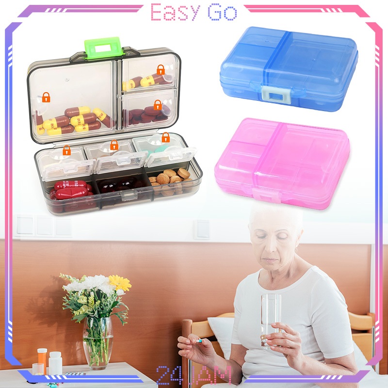 Tempat Penyimpanan Obat Kotak Obat Harian Kotak Obat 7 Hari Tempat Obat Harian Pill Box Kotak Obat K
